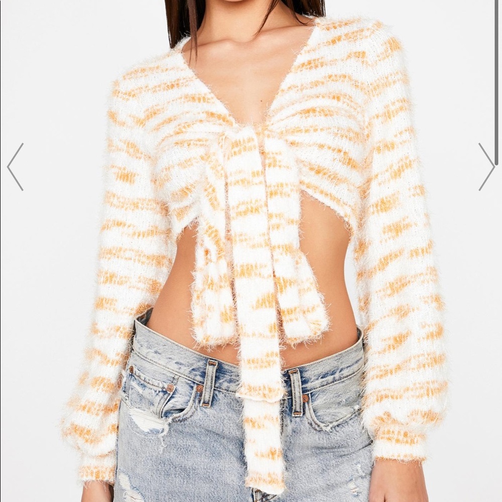 Flirt Energy Wrap Sweater - S